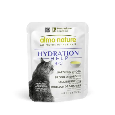 Almo Nature HFC 1,2 kg + 6 x 50 g HFC Hydration Help zdarma