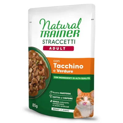 Natural Trainer Straccetti Adult Lamelles en sauce 22 x 85 g