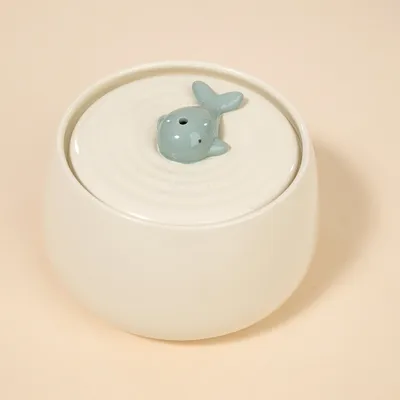 TIAKI Keramische Drinkfontein Wal