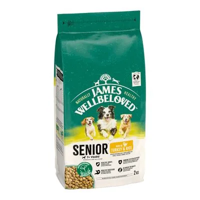 James Wellbeloved Senior Dog Hypoallergenic Kalkoen & Rijst