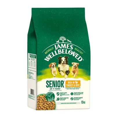 James Wellbeloved Senior Dog Hypoallergenic Kalkoen & Rijst