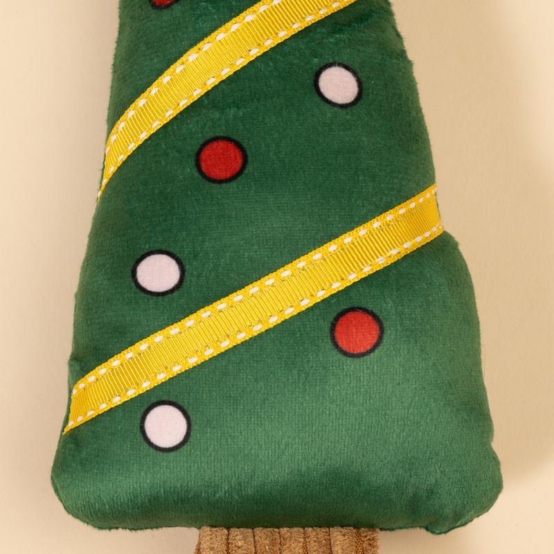 TIAKI Katzenspielzeug Weihnachtsbaum mit Bändchen