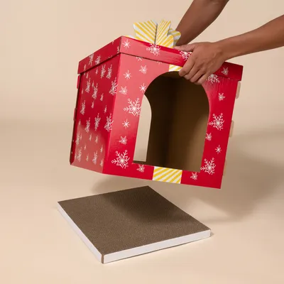 TIAKI Red Gift Box Scratching Furniture