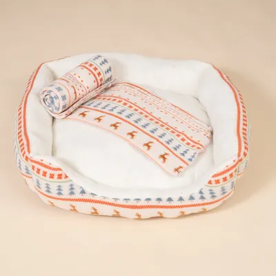 TIAKI Hundebett & Decke Nordic Winter