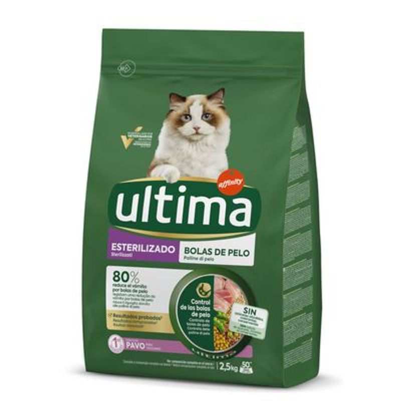 Ultima Cat Sterilized Hairball Kalkoen