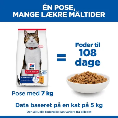 Hill's Science Plan Mature Adult 7+ Kylling