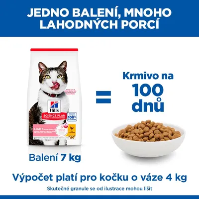 Hill's Science Plan Light Mature Adult 7+ Chicken