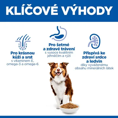 Hill's Science Plan Mature Adult 7+ Medium jahňacie a ryža