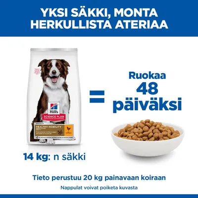 Hill's Science Plan Adult 1+ Healthy Mobility Medium Chicken