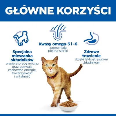 Hill's Science Plan Senior Vitality Mature Adult 7+, kurczak i ryż Hill's Science Plan Senior Vitality Mature Adult 7+, kurczak i ryż