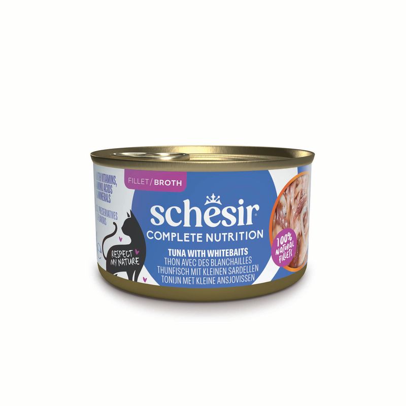 Schesir Complete Nutrition filet i bouillon 6 x 85 g