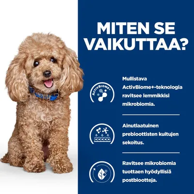 Hill's Prescription Diet Gastrointestinal Biome Mini kana -kuivaruoka