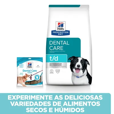 Hill's Prescription Diet t/d Dental Care com frango