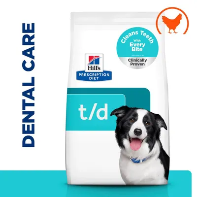 Hill's Prescription Diet t/d Dental Care csirke kutyatáp