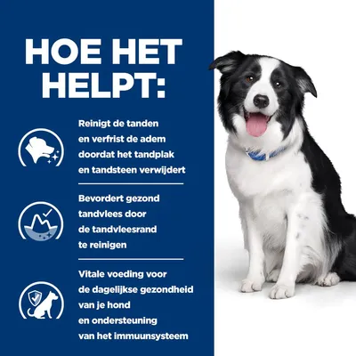 Hill's Prescription Diet Canine T/D Dental Care Hondenvoer met Kip