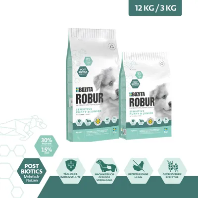 Bozita Robur Sensitive Grain Free Puppy mit Lamm Bozita Robur Sensitive Grain Free Puppy mit Lamm