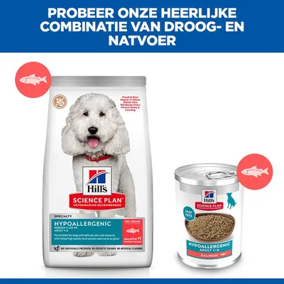 Hill's Science Plan Adult Hypoallergeen met Zalm