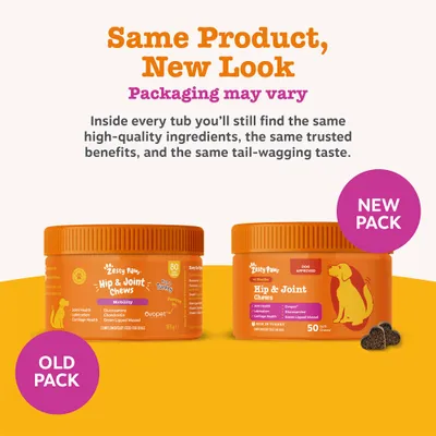 Zesty Paws Hip & Joint Chews Mobility - Turkey - dog supplements - 50 Chews Zesty Paws Hip & Joint Chews Mobility - Turkey - dog supplements - 50 Chews