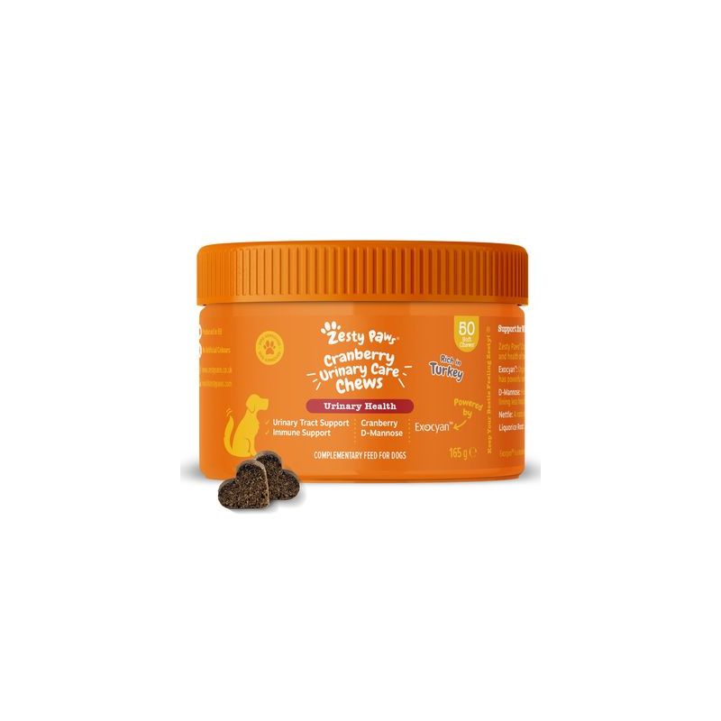 Zesty Paws Urinary Care Chews Cranberry
