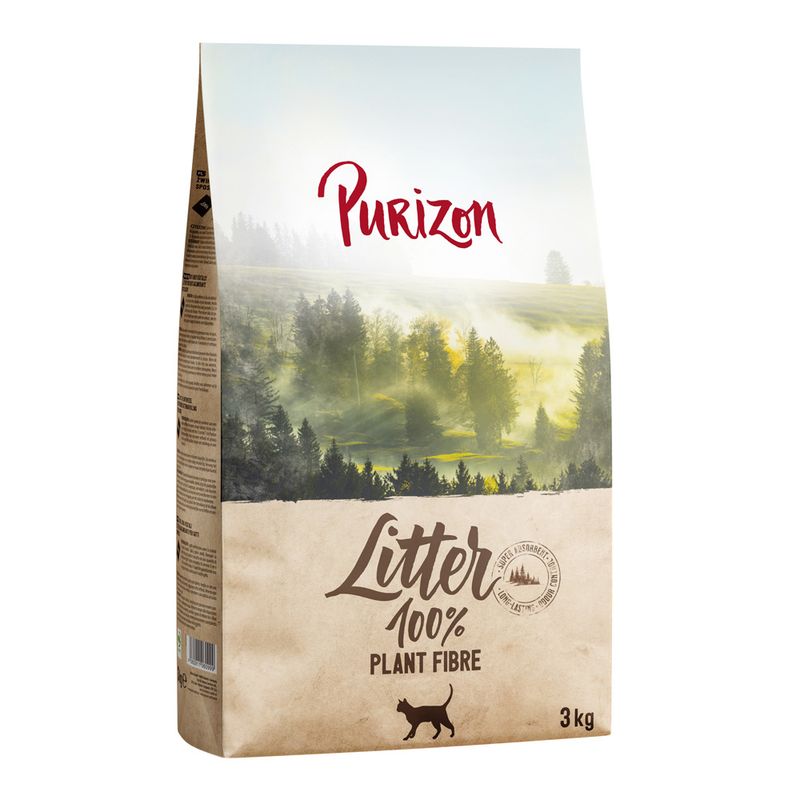 Purizon pflanzliche Katzenstreu