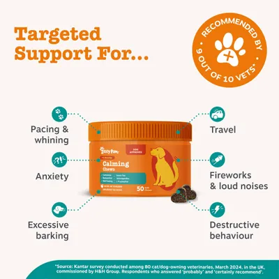 Zesty Paws Calming Chews - Turkey - dog supplements - 50 Chews Zesty Paws Calming Chews - Turkey - dog supplements - 50 Chews