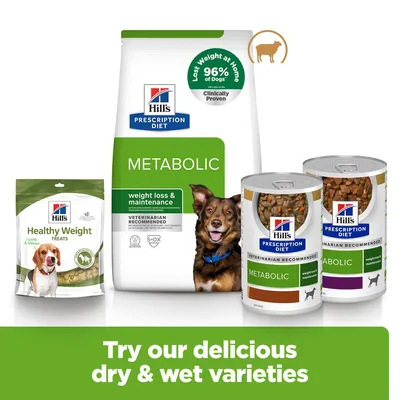 Hill's Prescription Diet Metabolic Weight Management bárány & rizs kutyatáp