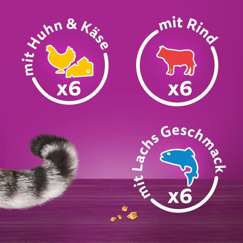 Whiskas Knuspertaschen Mixkarton