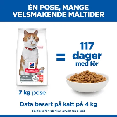 Hill's Science Plan Adult Sterilised Laks
