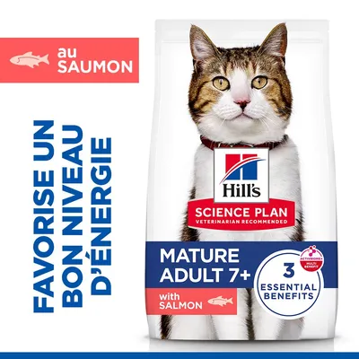 Hill's Science Plan Mature Adult 7+ saumon Hill's Science Plan Mature Adult 7+ saumon