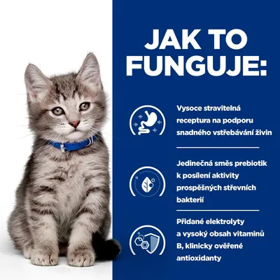 Hill's Prescription Diet i/d Digestive Care Kitten kuřecí v omáčce