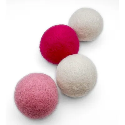 Set de boules en feutre de laine Aumüller pour chat
