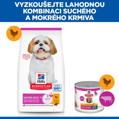 Hill's Science Plan Mature Adult 7+ Small & Mini kuracie