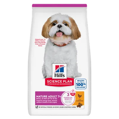 Hill's Science Plan Mature Adult 7+ Small & Mini poulet 