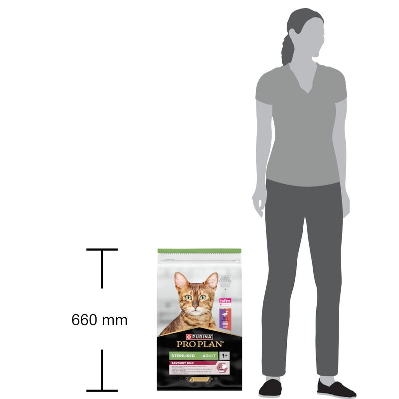 PURINA PRO PLAN Sterilised Adult Savoury Duo Ente & Leber
