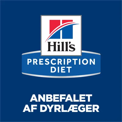 Hill's Prescription Diet. Anbefalet af dyrlæger.