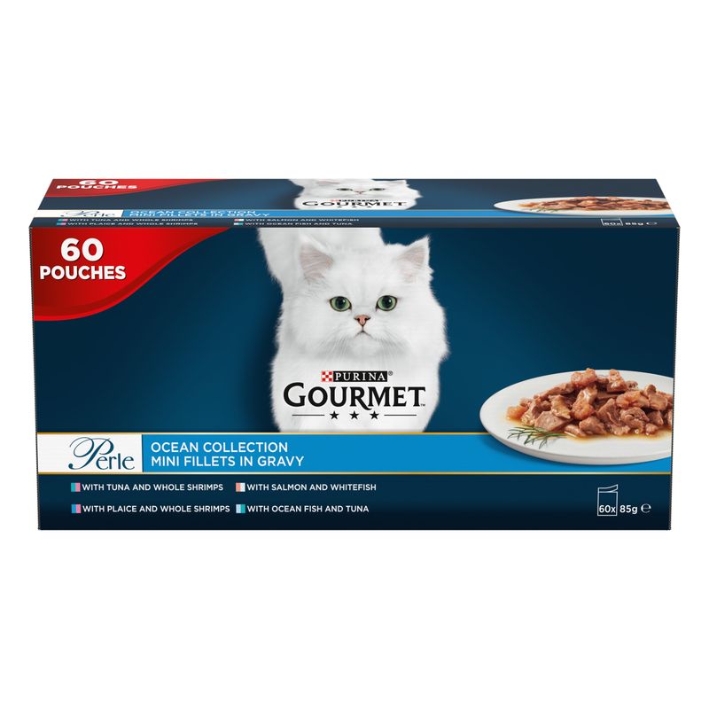 Gourmet Perle Wet Cat Food + 12 x 57g Gourmet Wet Cat Food Free! *