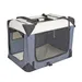 Kerbl Pet Transportbox Journey, grau/beige