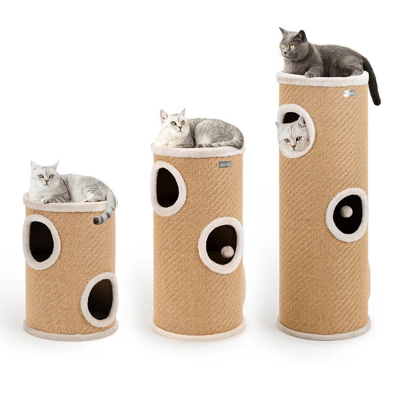Lionto Kratztonne mit Jute, beige