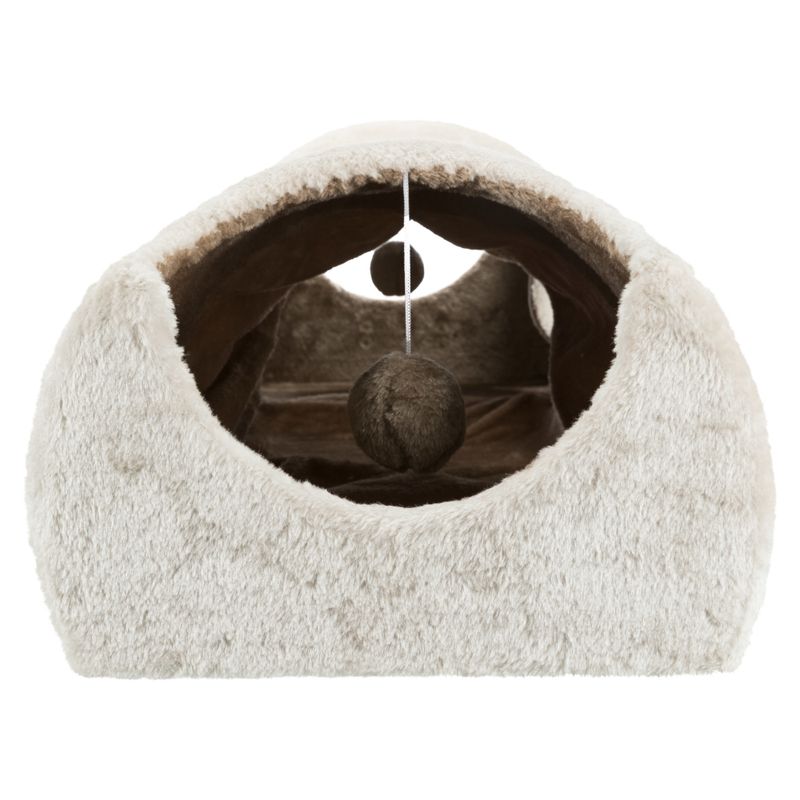Trixie Tunnel à griffer avec 2 cavités pour chat
