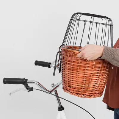 Trixie Front-Fahrradkorb mit Gitter