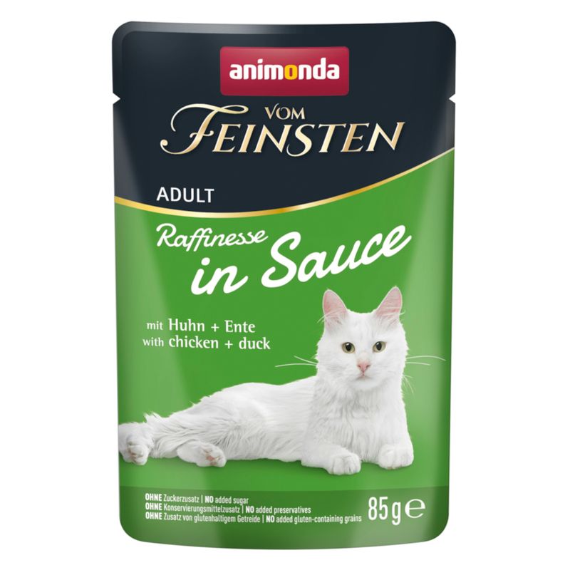 85 g animonda vom Feinsten Adult Raffinesse in Sauce mit Huhn & Ente