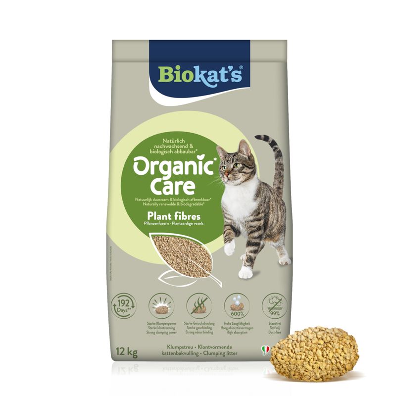 Biokat's Organic Care fibras vegetales