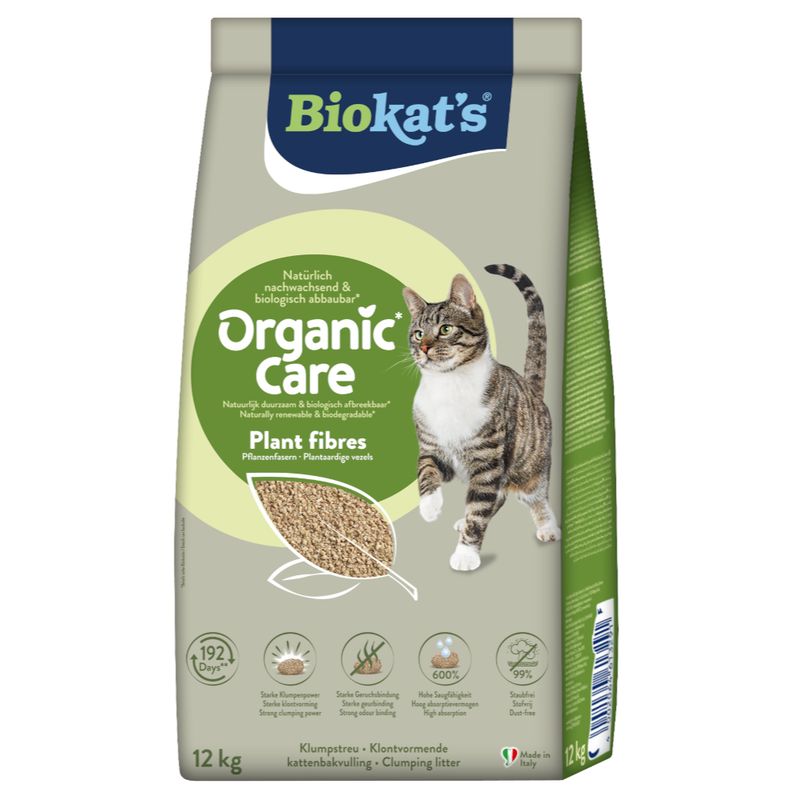 Biokat's Organic Care fibras vegetales