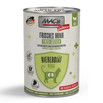 MAC's CAT Vetcare ledvična dieta 6 x 400 g