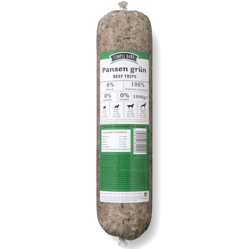 SIMPLE BARF Pansen grün
