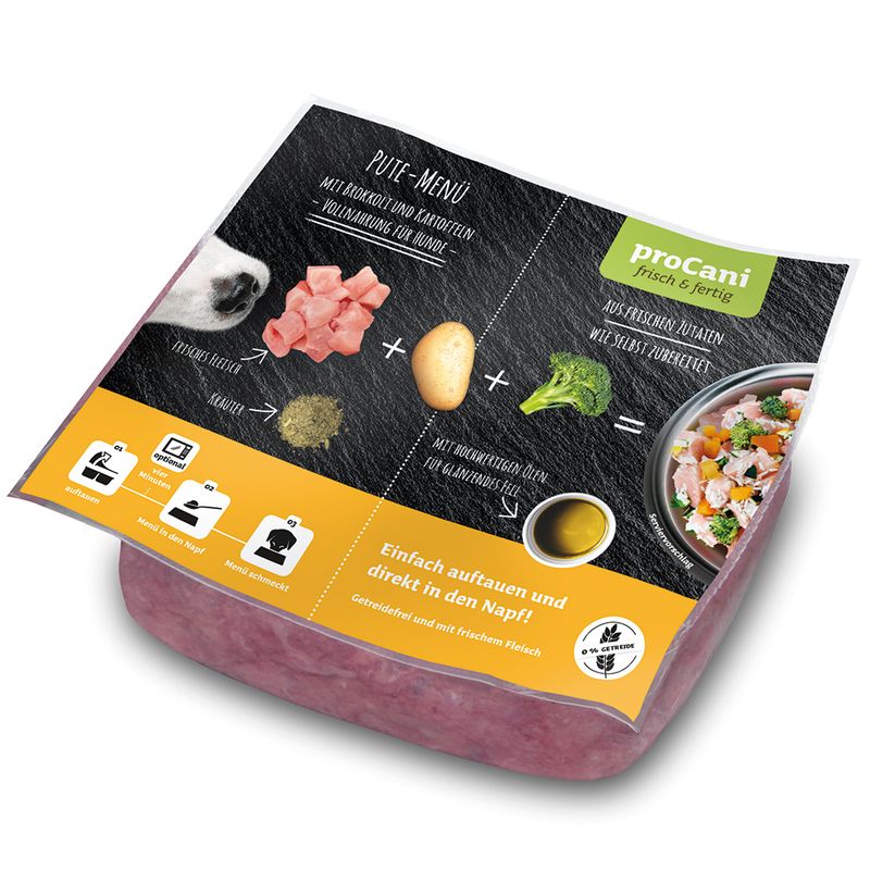 proCani frisch & fertig Geflügel Paket