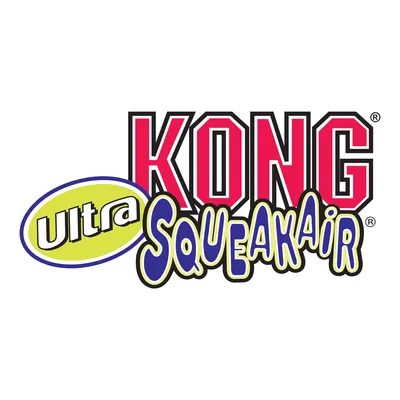 KONG Ultra Squeakair. Legetøjsmærke til kæledyr.