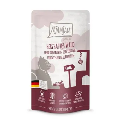 MjAMjAM Buste 12 x 125 g Umido per gatti MjAMjAM Buste 12 x 125 g Umido per gatti