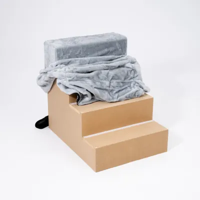zooplus Basics Haustiertreppe Stepway, grau - Größe L: L 65 x B 51 x H 60 cm zooplus Basics Haustiertreppe Stepway, grau - Größe L: L 65 x B 51 x H 60 cm