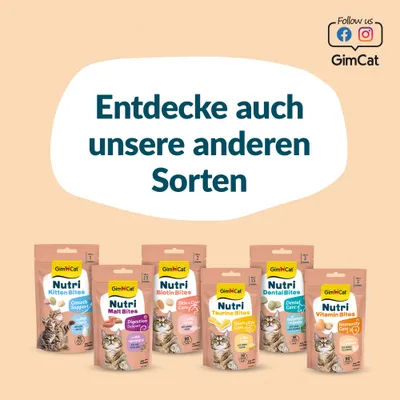 GimCat Nutri Vitamin Bites mit Huhn